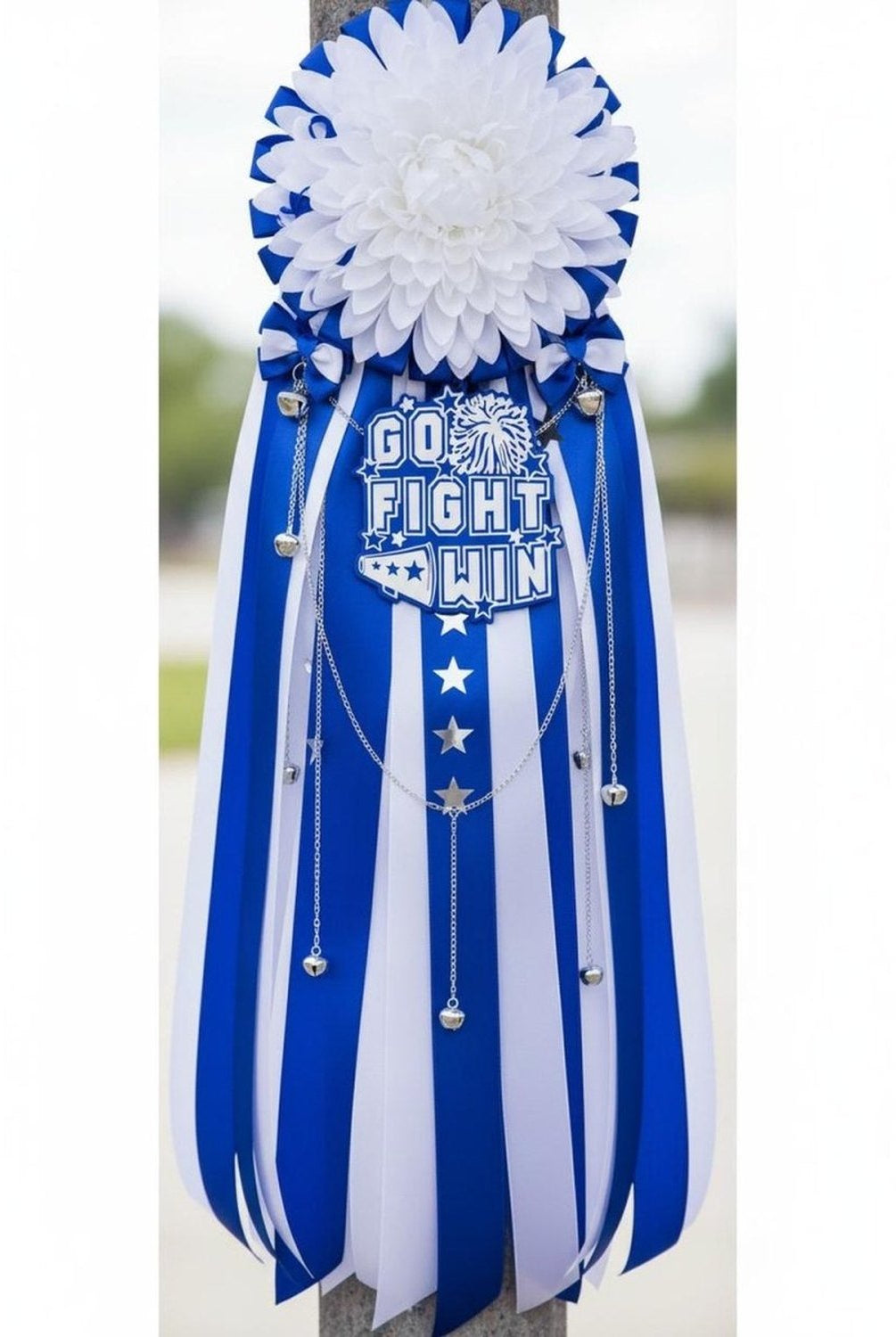 Shop For Go Fight Win Charm: Royal/White