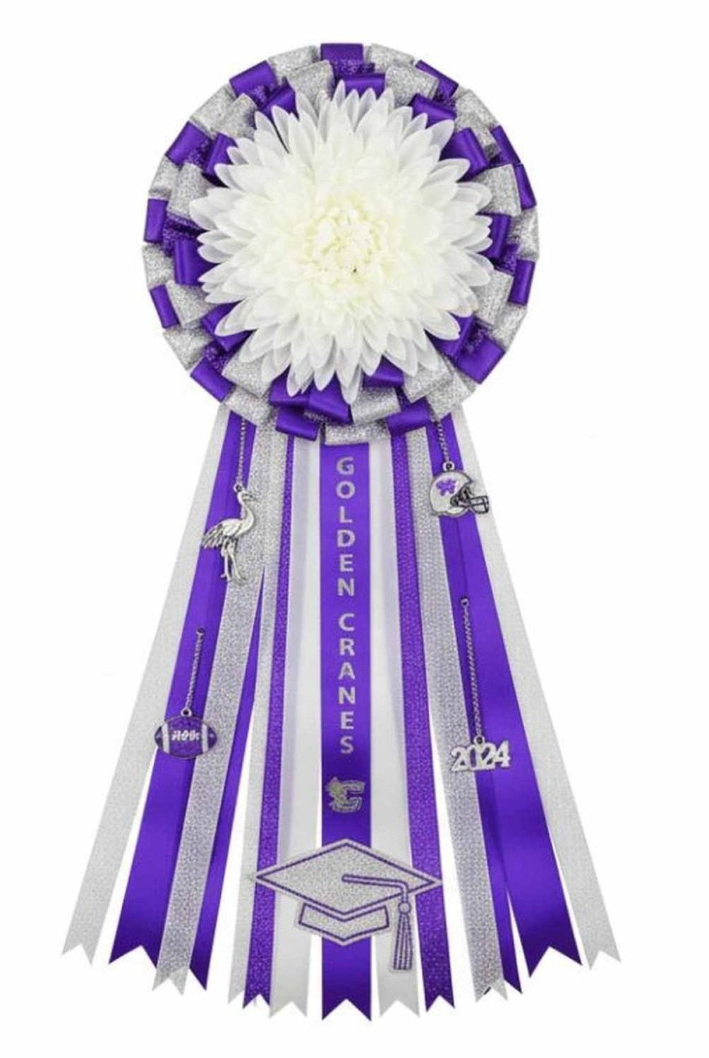 Shop For Golden Cranes Homecoming Ribbon, Size 9