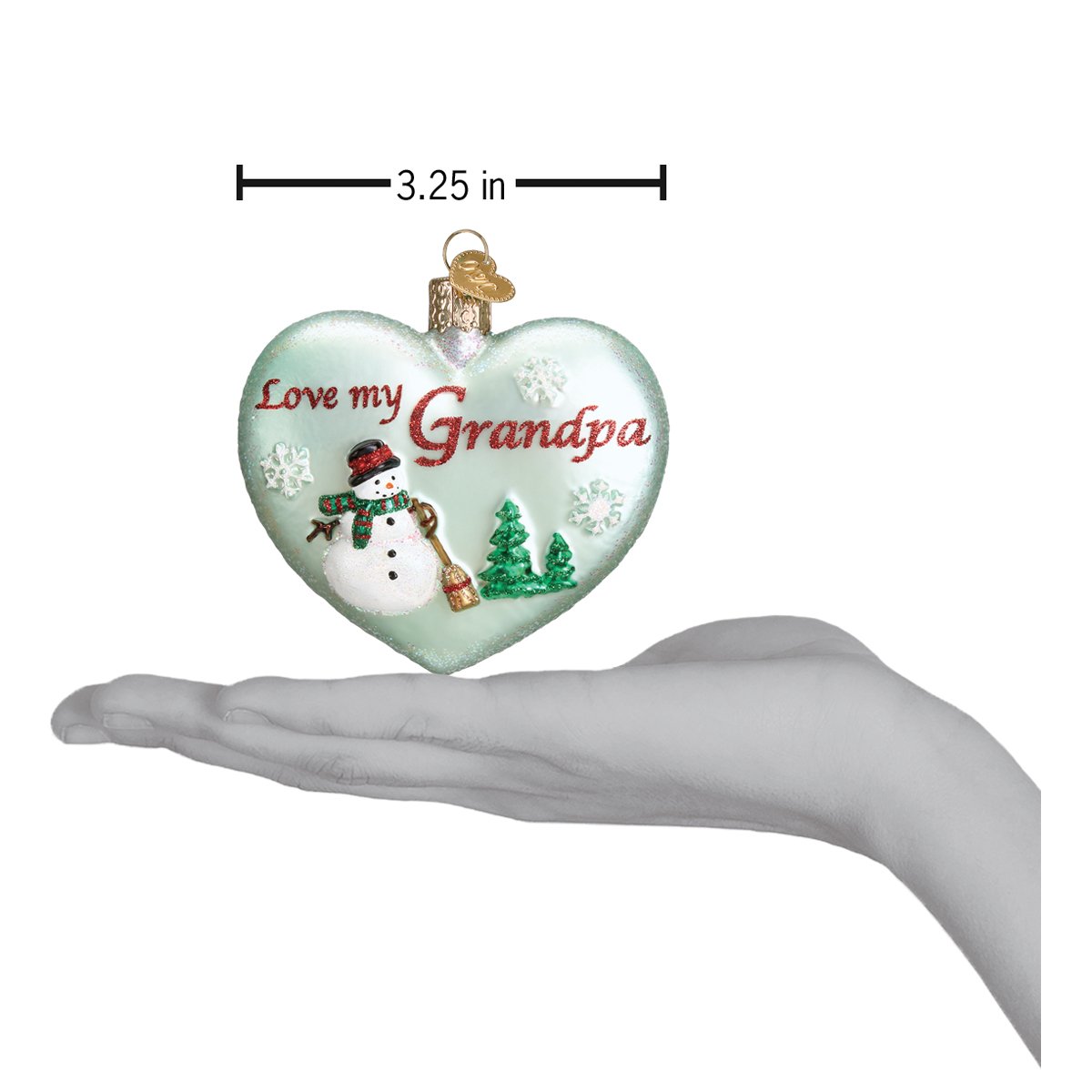Shop For Grandpa Heart Ornament