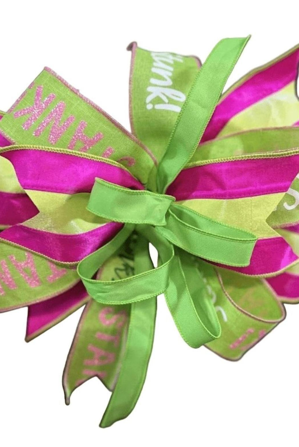 Green Monster Theme Bows