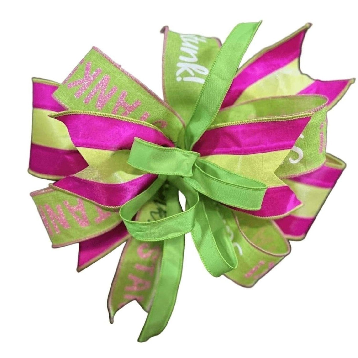 Green Monster Theme Bows