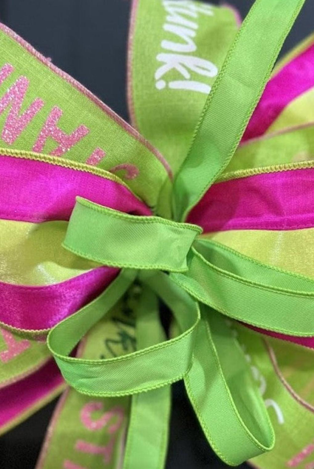 Green Monster Theme Bows