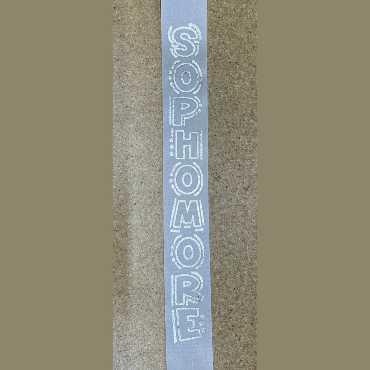 Shop For Groovy Sophomore Imprint 9 Ribbon: White (100 Yards)