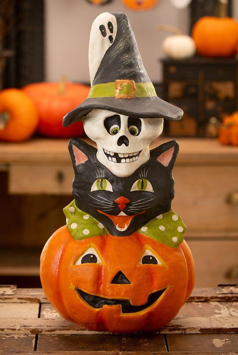 Shop For Halloween Totem Pole Stack Figurine