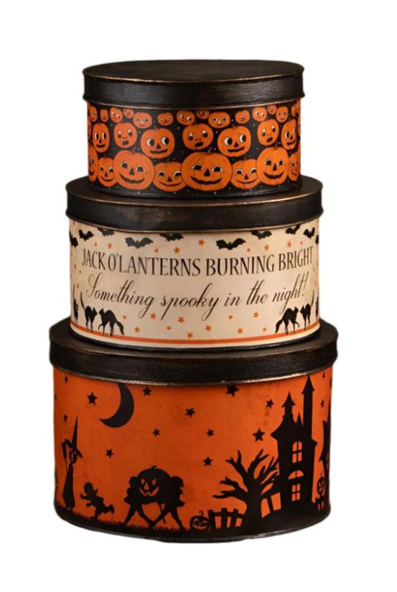 Shop For Halloween Vintage Tins, Set of 3