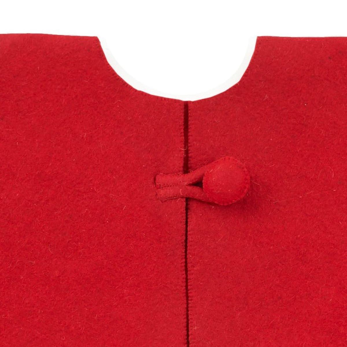 Shop For Handmade Candy Canes Red Felt Christmas Tree Skirt Felt 60" Arcadia Home