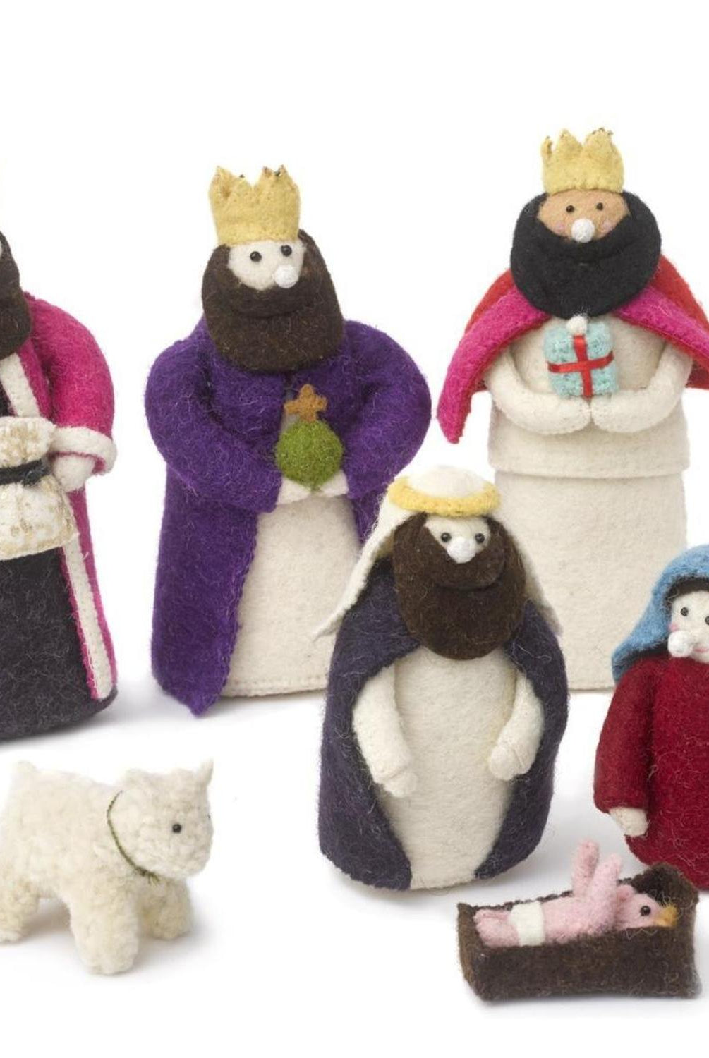 Shop For Handmade Nativity Scene Hand Felted Wool Arcadia Home