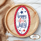 Shop For Happy 4th of July Oval Sign