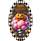 Shop For Happy Halloween Ice Cream Cone Oval Sign