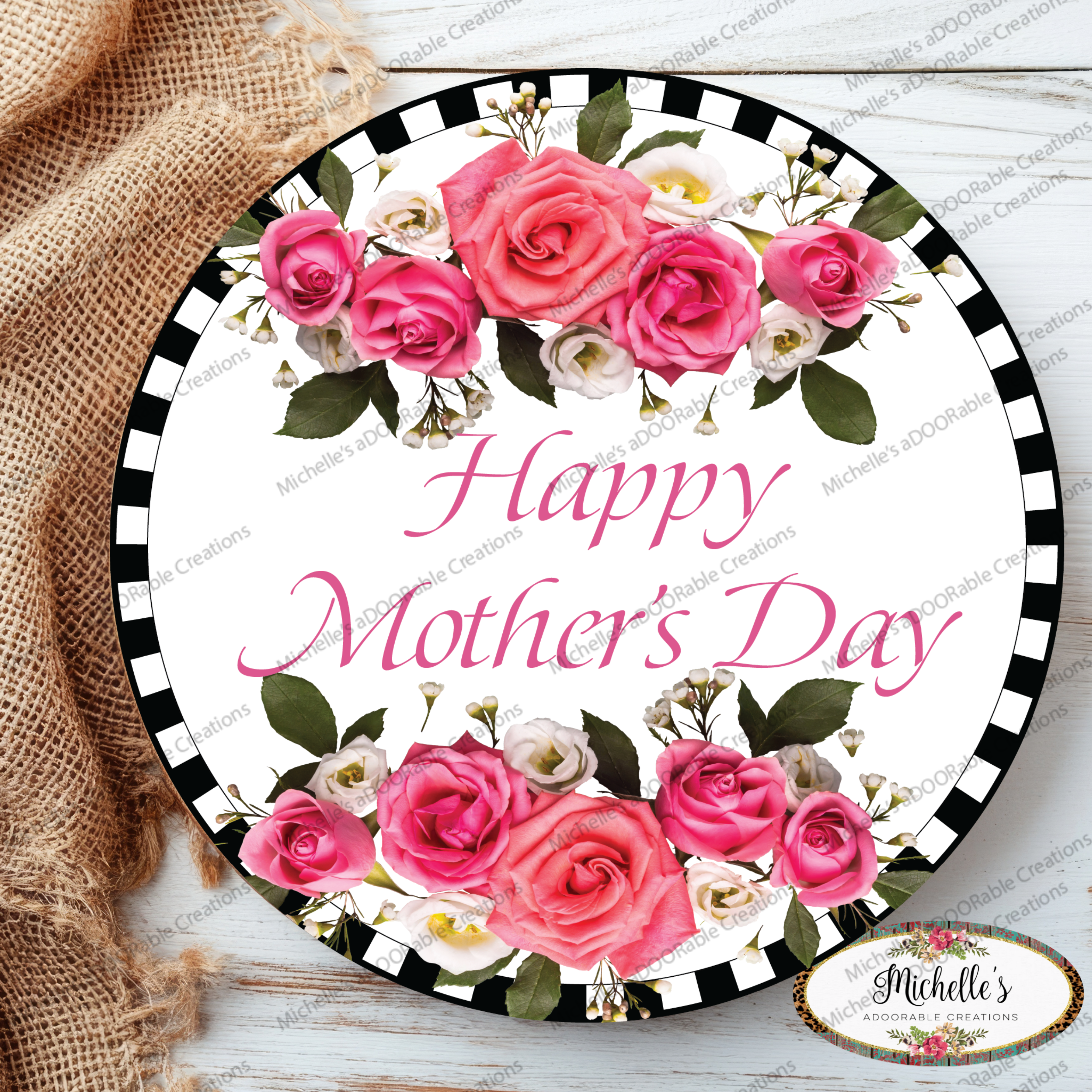 Shop For Happy Mother's Day Rose Sign