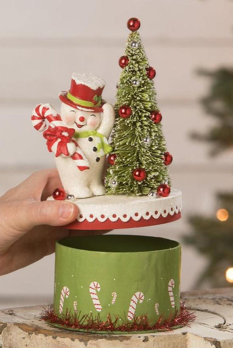 Shop For Happy Snowman on Box