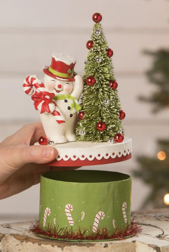 Shop For Happy Snowman on Box