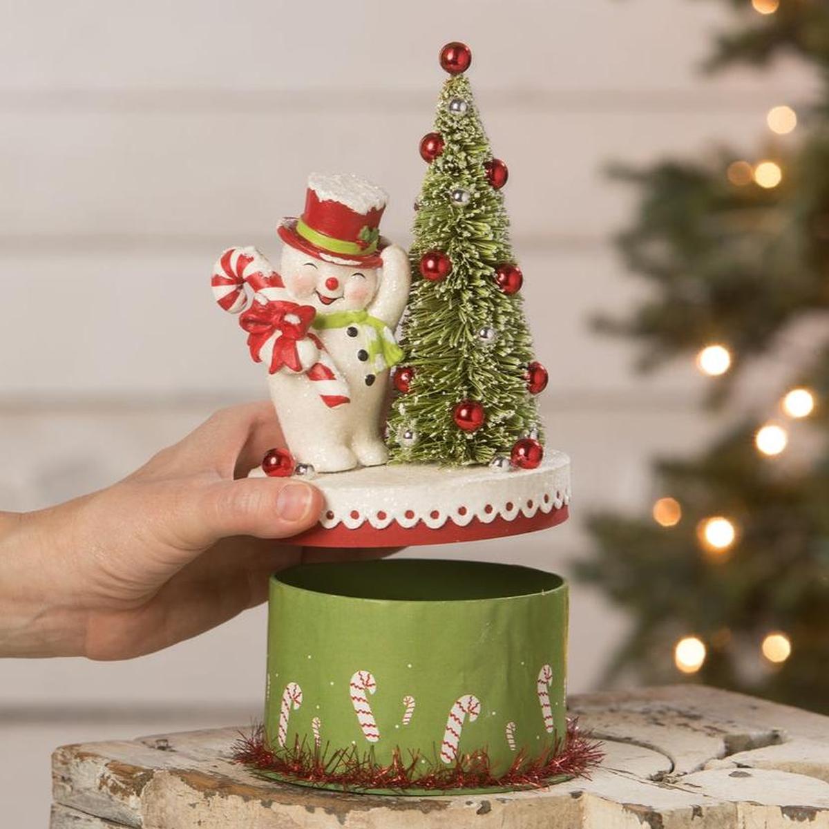 Shop For Happy Snowman on Box