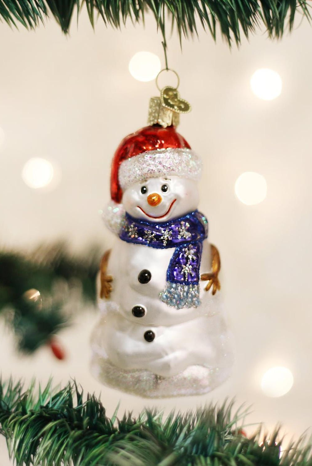Happy Snowman Ornament
