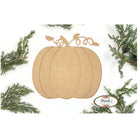 Shop For Harvest Pumpkin Wood Cutout - Unfinished Wood at Michelle's aDOORable Creations