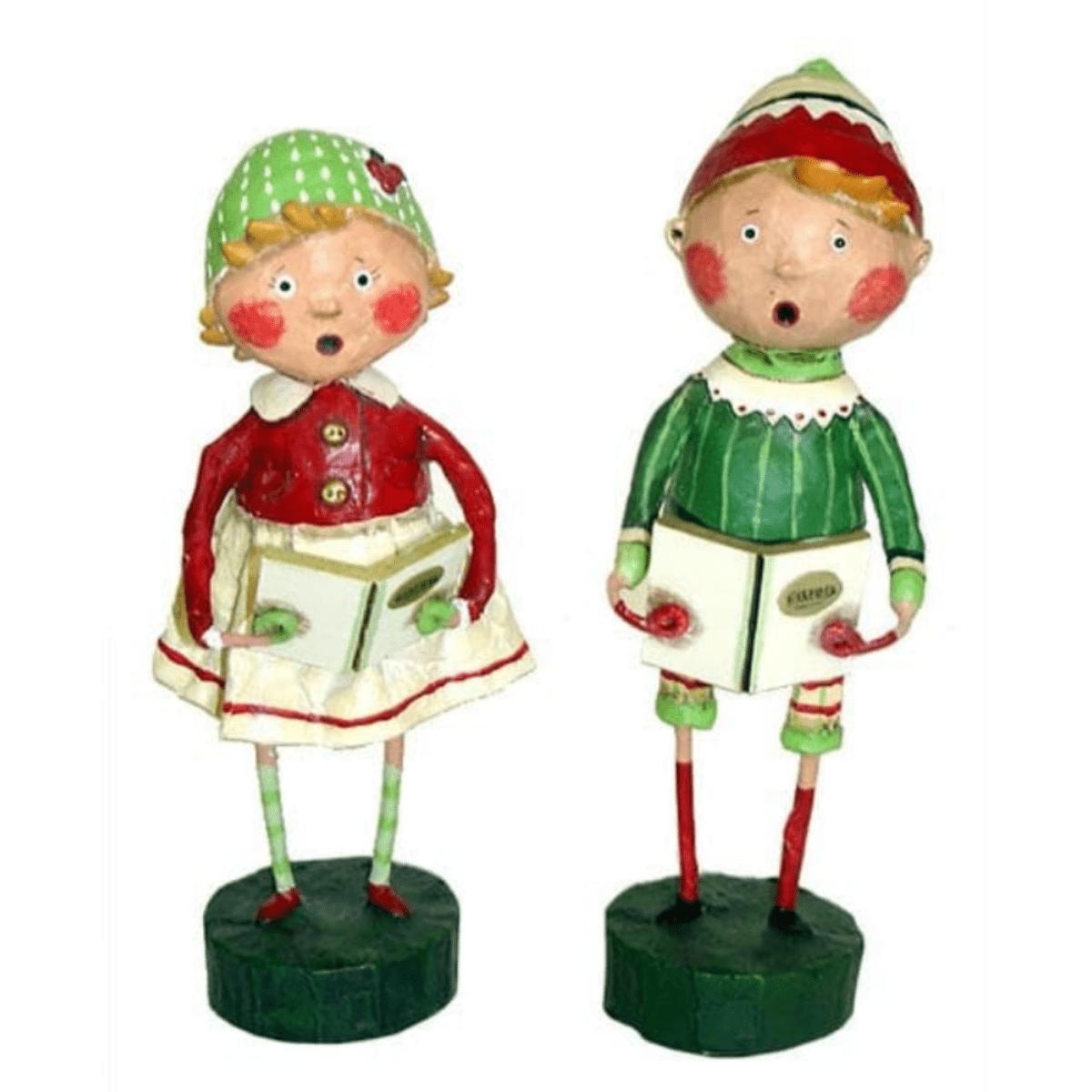 Shop For Henry & Holly Come a Caroling Figurines, Set of 2