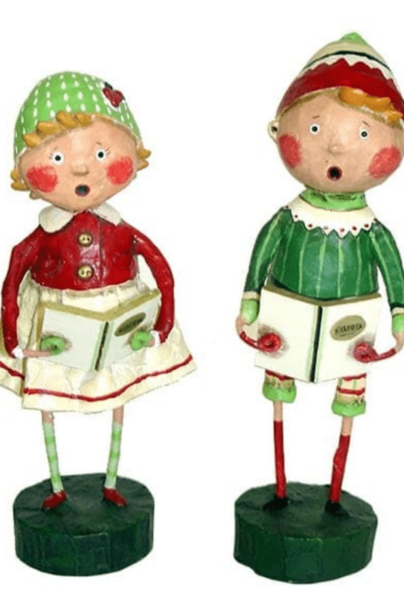 Shop For Henry & Holly Come a Caroling Figurines, Set of 2