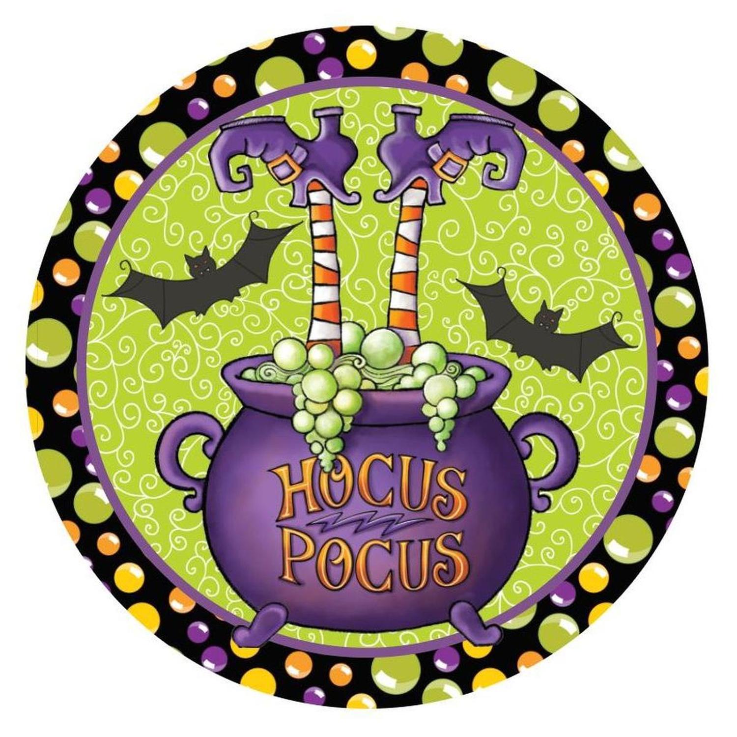 Shop For Hocus Pocus Witch Leg Cauldron Sign
