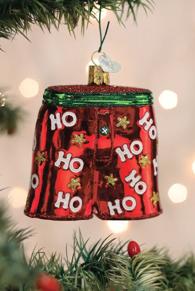 Shop For Holiday Boxer Shorts Ornament