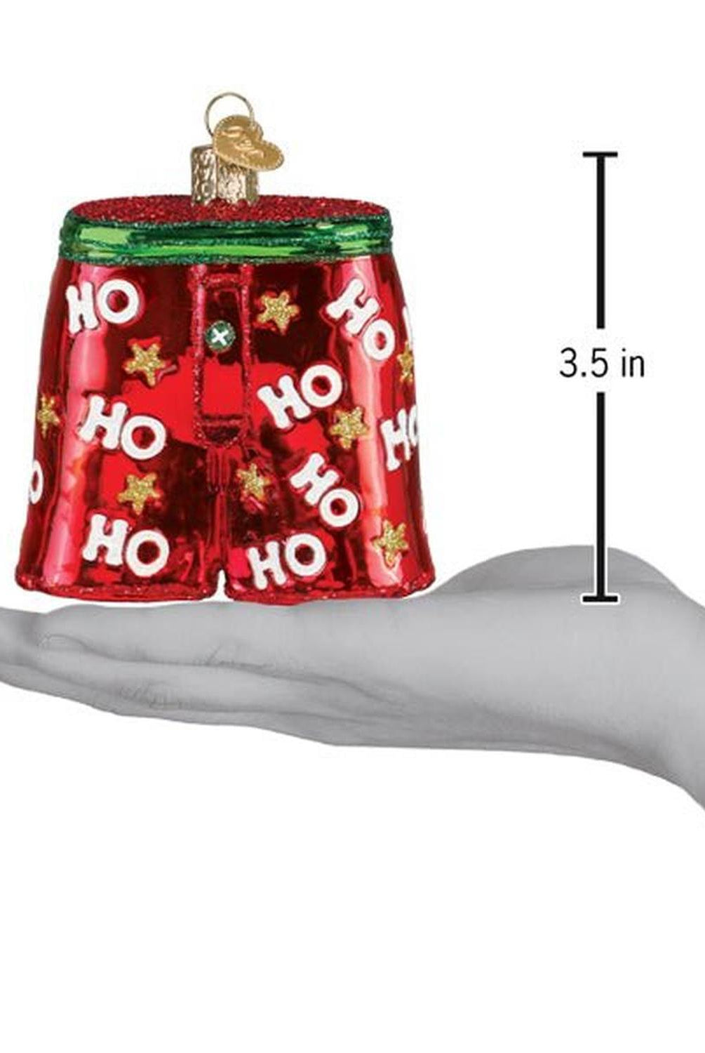 Holiday Boxer Shorts Ornament