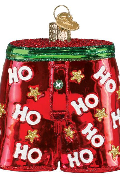 Shop For Holiday Boxer Shorts Ornament
