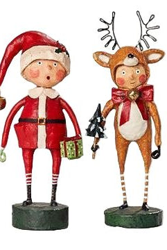 Shop For Holiday Friends Christmas Figurines, Set of 2