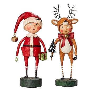Shop For Holiday Friends Christmas Figurines, Set of 2
