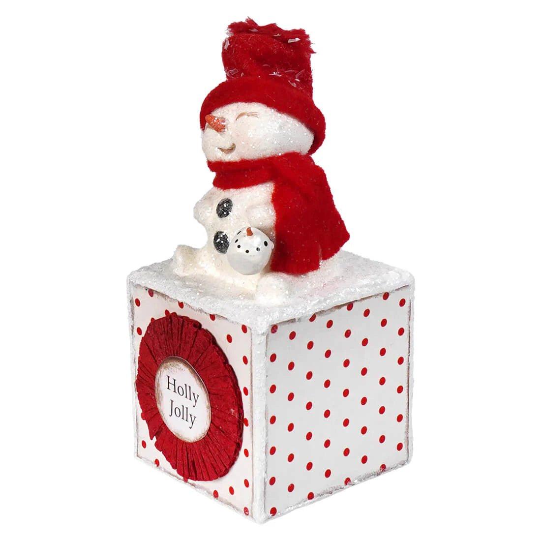 Shop For Holly Jolly Snowgirl Figurine