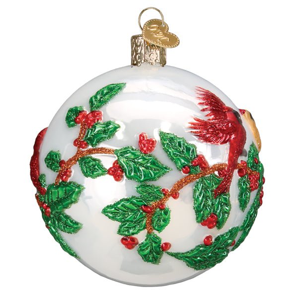 Shop For Hollyberry Birds Round Ornament