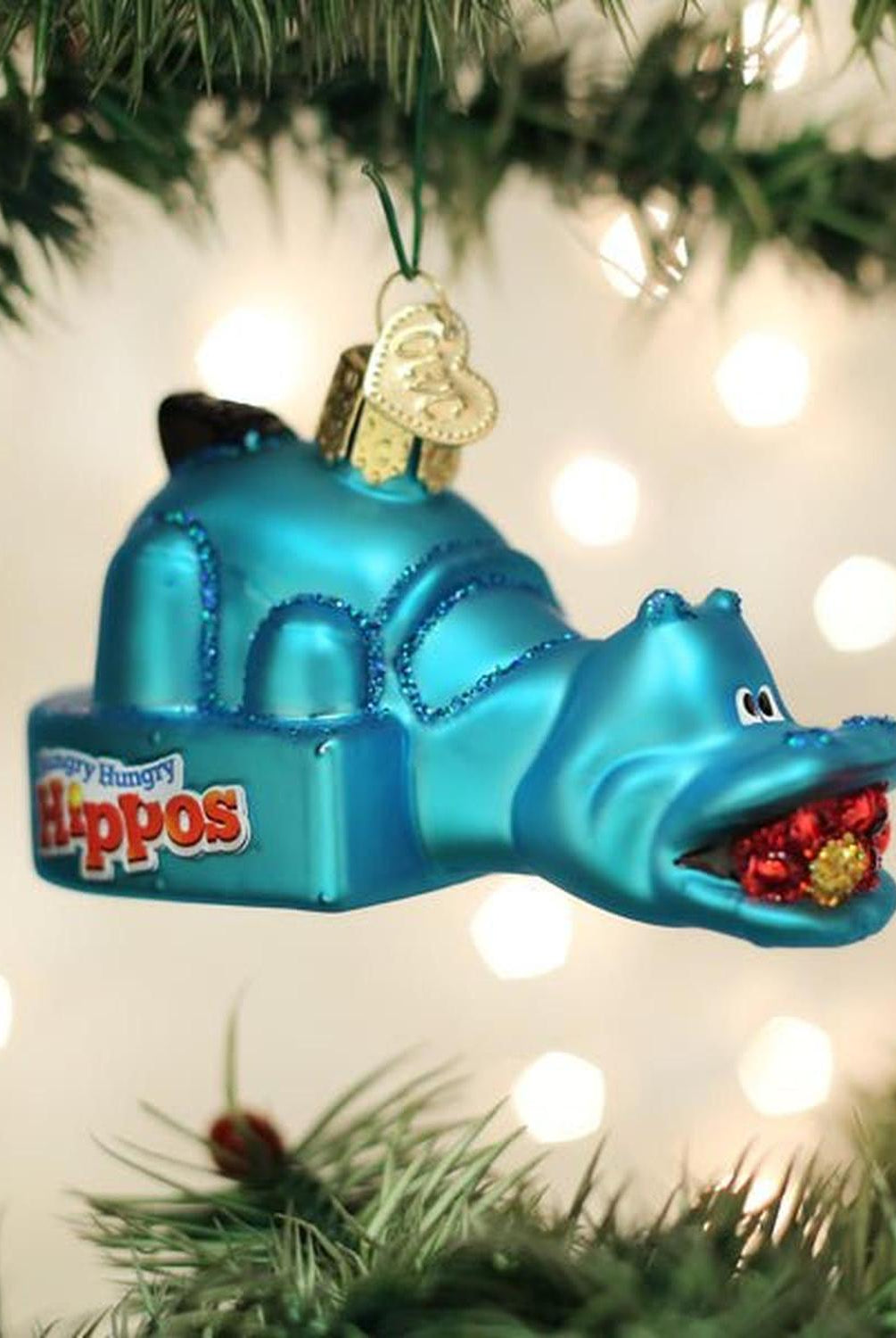 Hungry Hungry Hippos Ornament