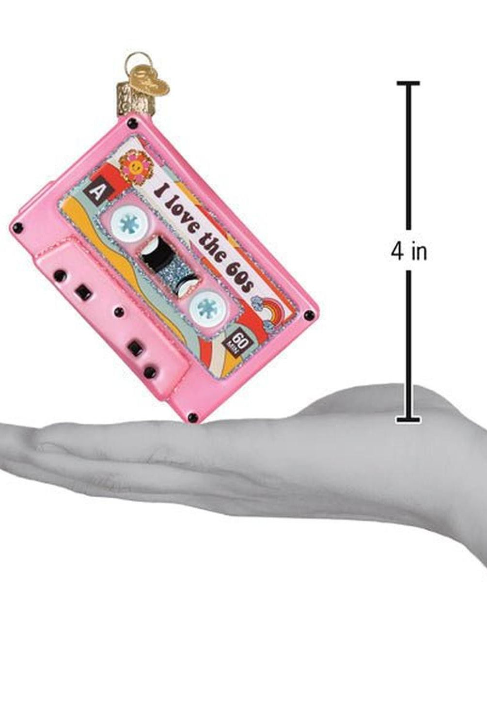 I Love The 60s Ornament