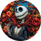 Shop For Jack Skeleton Embroidered Effect Sign