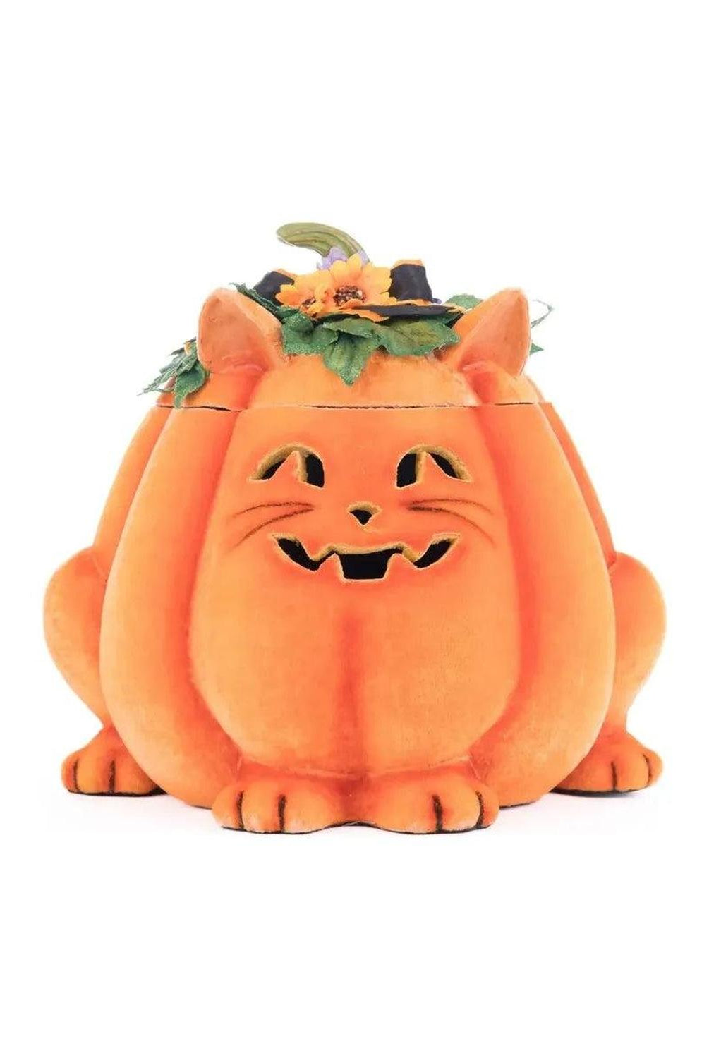 Shop For Jackie The Kitty Cat Pumpkin Candy Container
