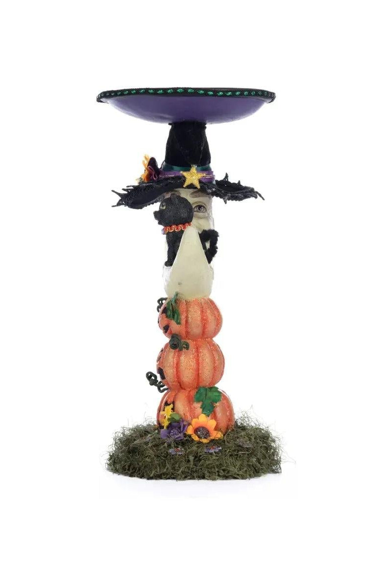 Shop For Jacks and Cats Moon Pillar Candle Holder
