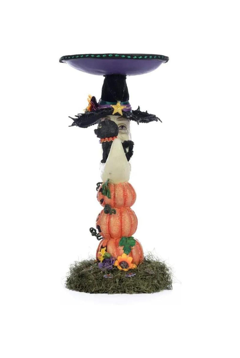 Shop For Jacks and Cats Moon Pillar Candle Holder