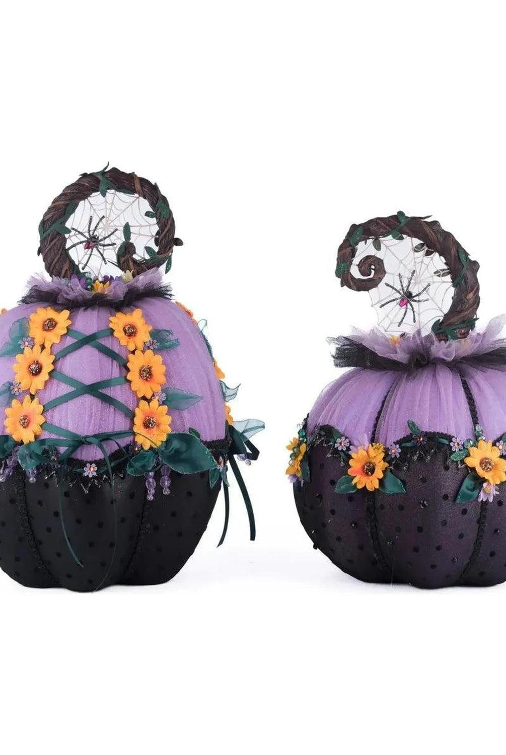 Shop For Jacks and Cats Pumpkins Set Of 2