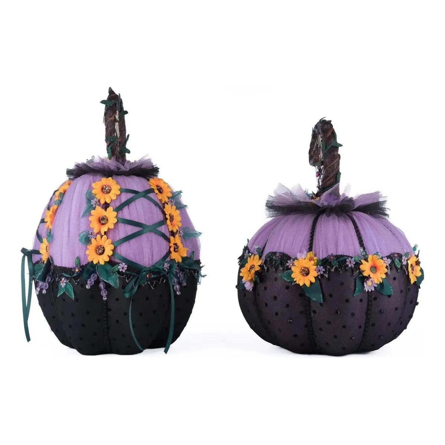 Shop For Jacks and Cats Pumpkins Set Of 2
