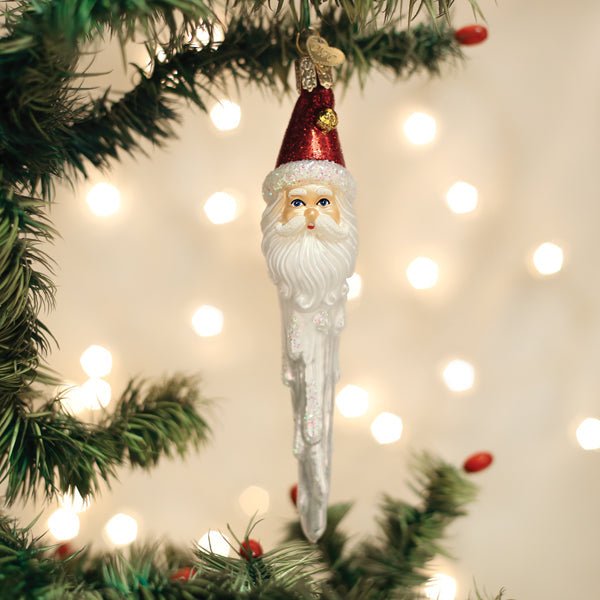 Shop For Jingle Bell Santa Icicle Ornament