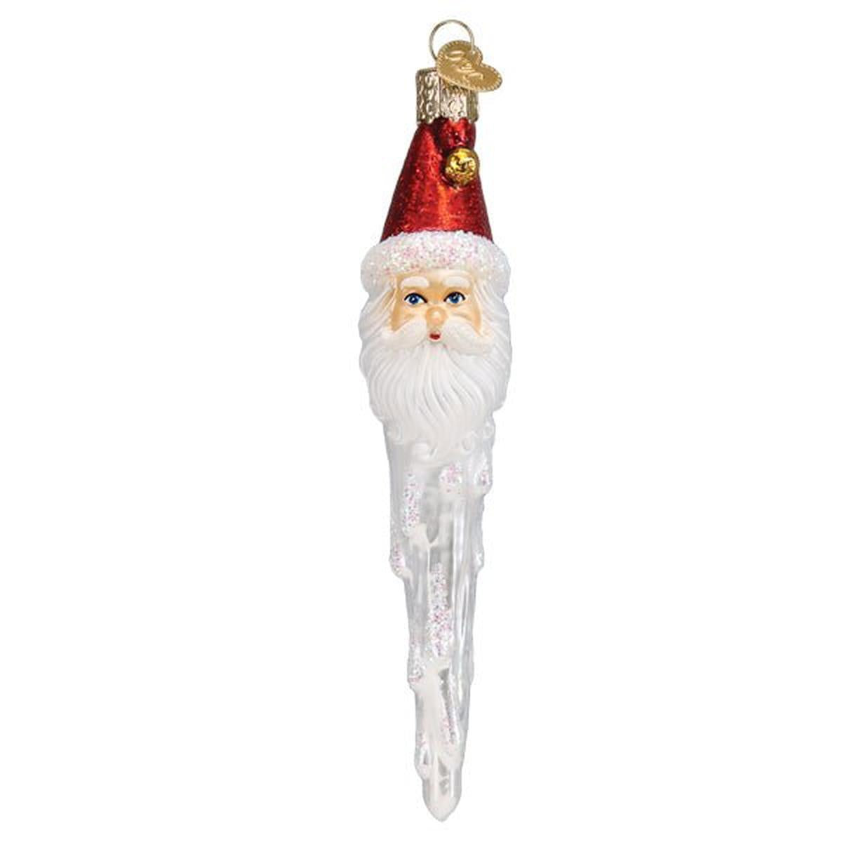 Shop For Jingle Bell Santa Icicle Ornament