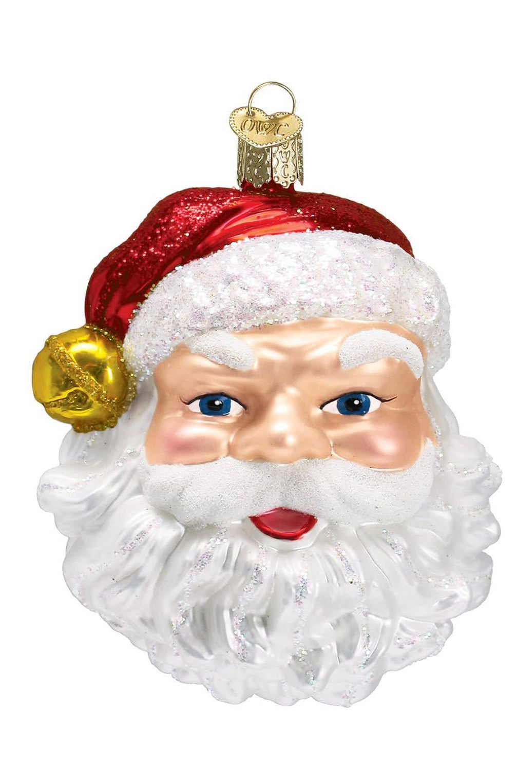 Jingle Bell Santa Ornament