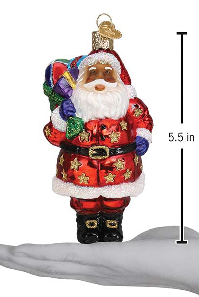Shop For Jolly African American Santa Ornament