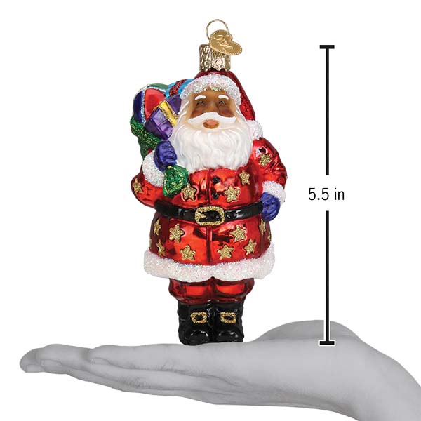 Shop For Jolly African American Santa Ornament
