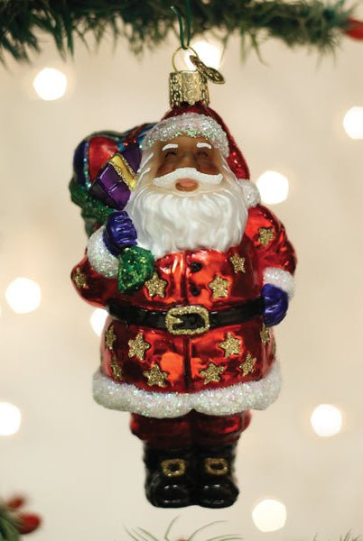 Shop For Jolly African American Santa Ornament