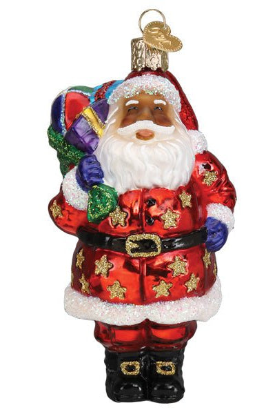 Shop For Jolly African American Santa Ornament