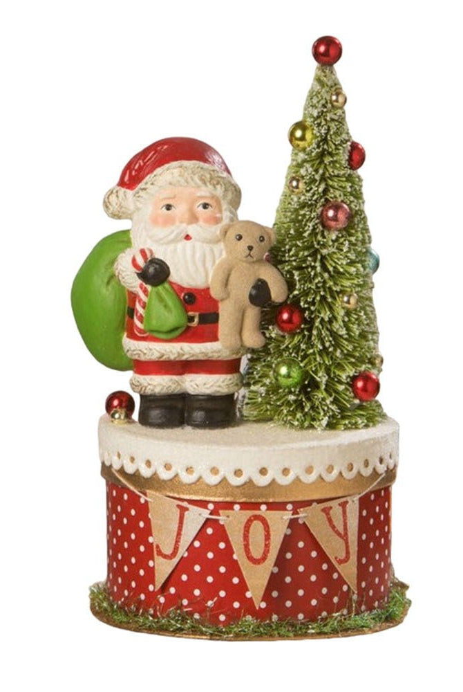 Shop For Joy Santa on Box by Bethany Lowe Designs