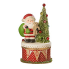Shop For Joy Santa on Box by Bethany Lowe Designs