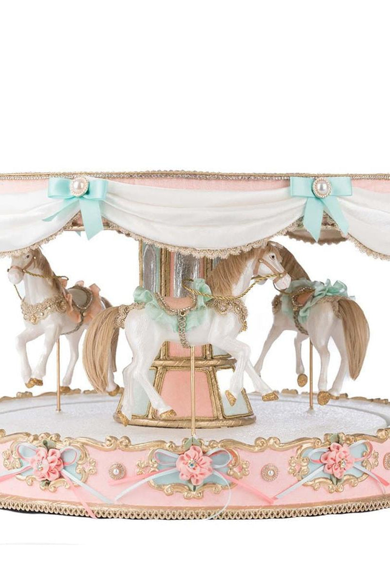 Shop For Joyeux Noel Carousel Server by Katherine's Collection