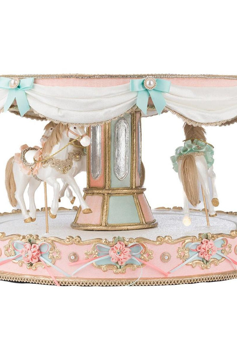 Shop For Joyeux Noel Carousel Server by Katherine's Collection
