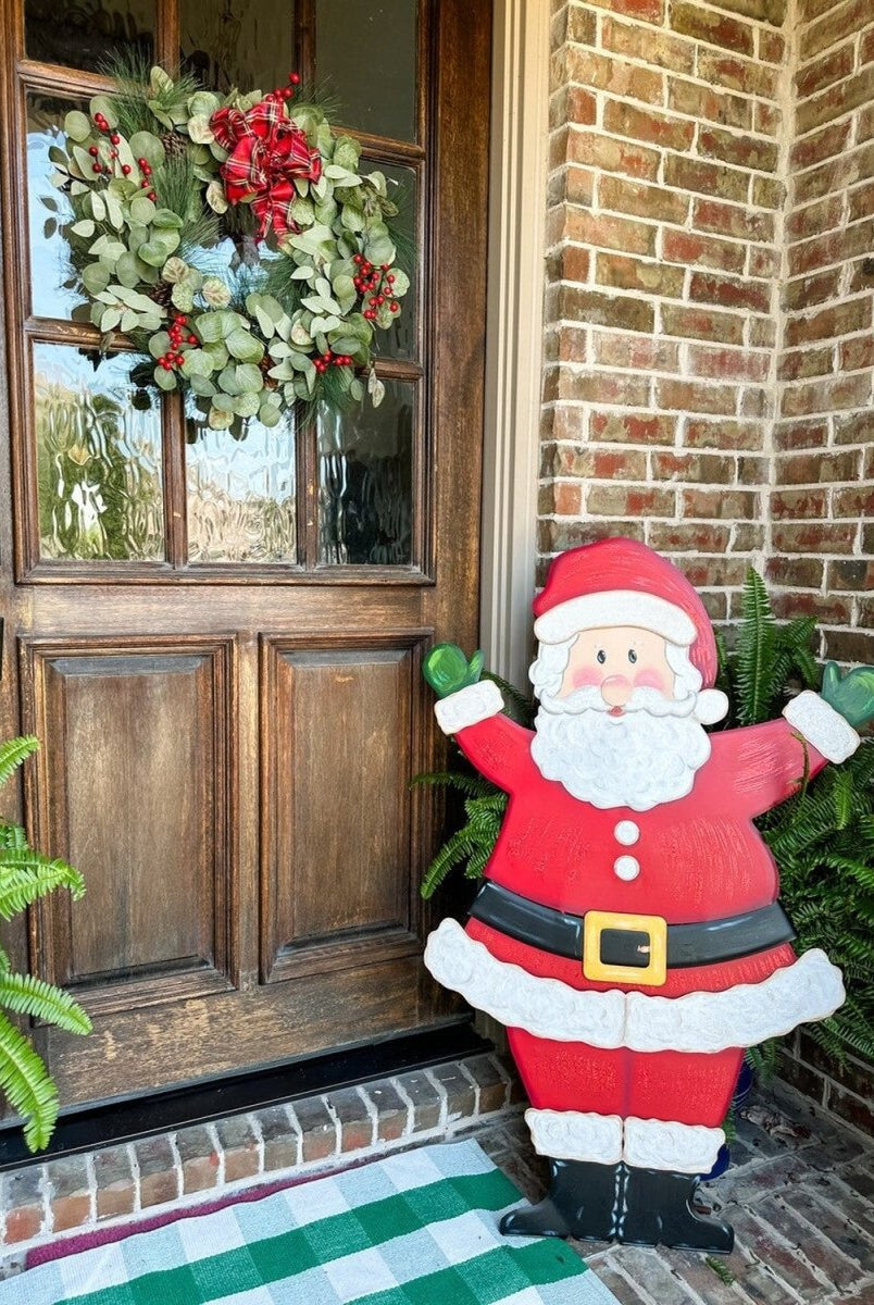 Shop For Joyful Santa Yard (Stake/Hanger/Easel)