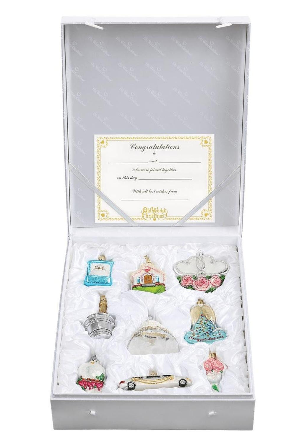 Just Married Collection Ornaments